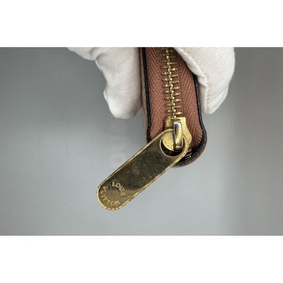 Louis Vuitton Vernis Zippy Wallet Brown‎ Monogrammed with DustBag/Box/COA - Picture 8 of 16